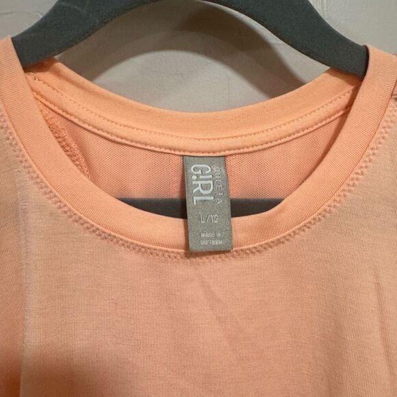 Athleta Girls Peach Tank Size L/12 - Picture 3 of 7